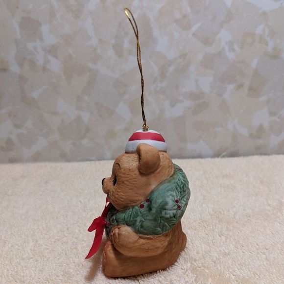Vintage Jolly Jingles Bear Collector Bell Christmas Tree Ornament - Picture 6 of 11